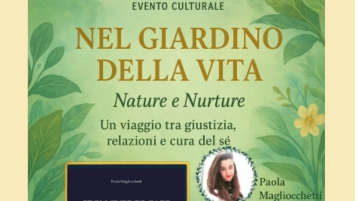 “Nel Giardino della vita. Nature e Nurture”. La presentazione