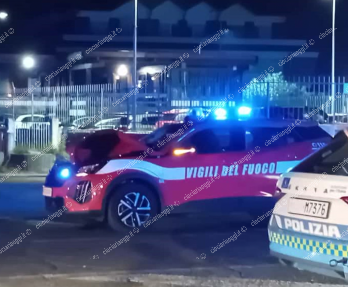 Investimento sulla Monti Lepini. Il cordoglio dei vigili del fuoco