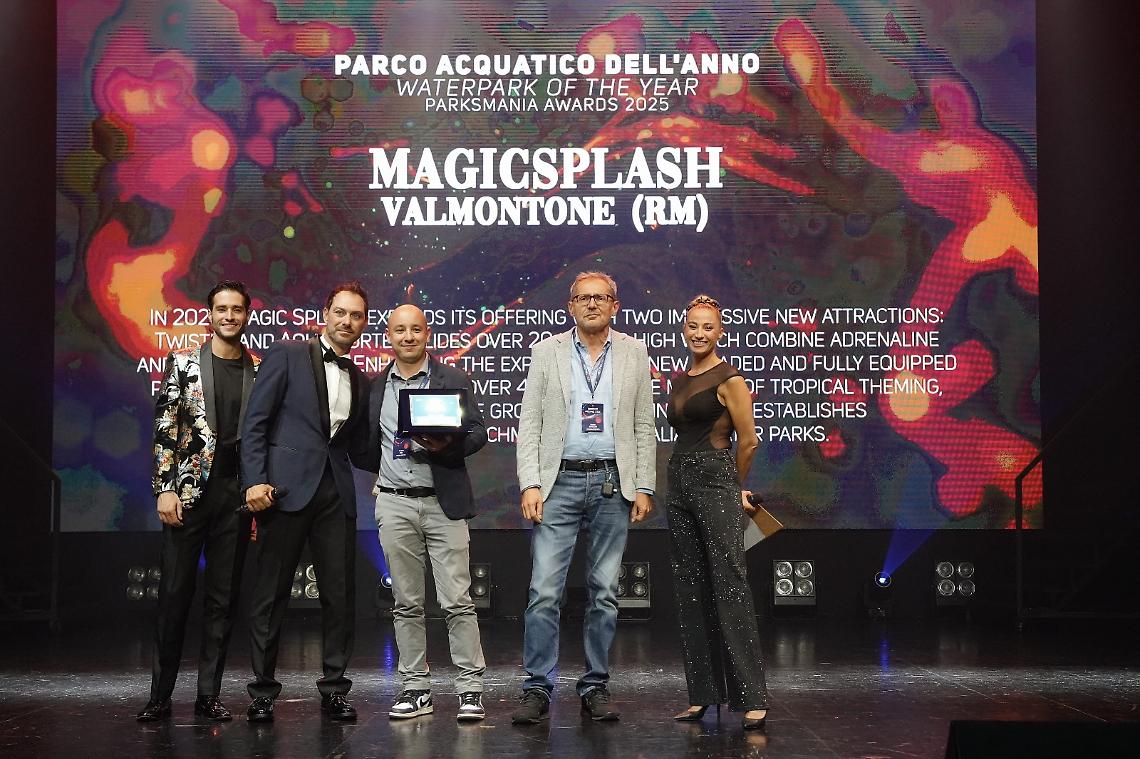 MagicSplash premiato come "Parco Acquatico dell'Anno"