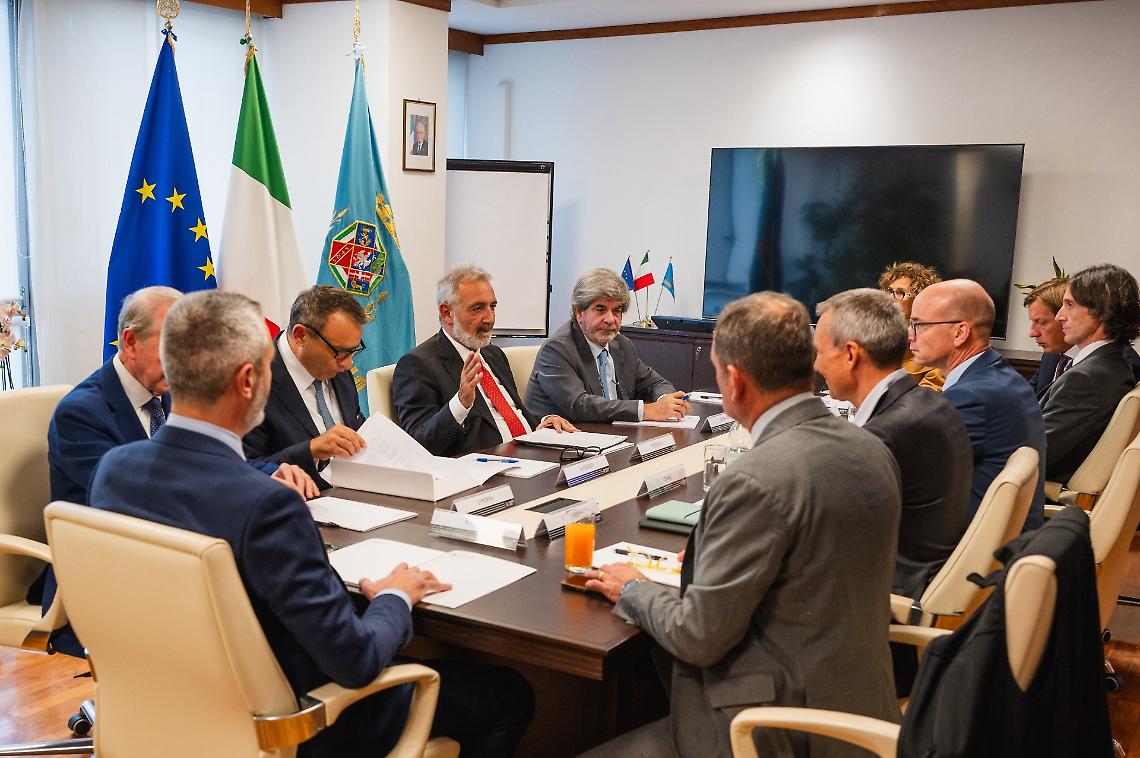 Incontro tra Francesco Rocca e i vertici di Novo Nordisk 