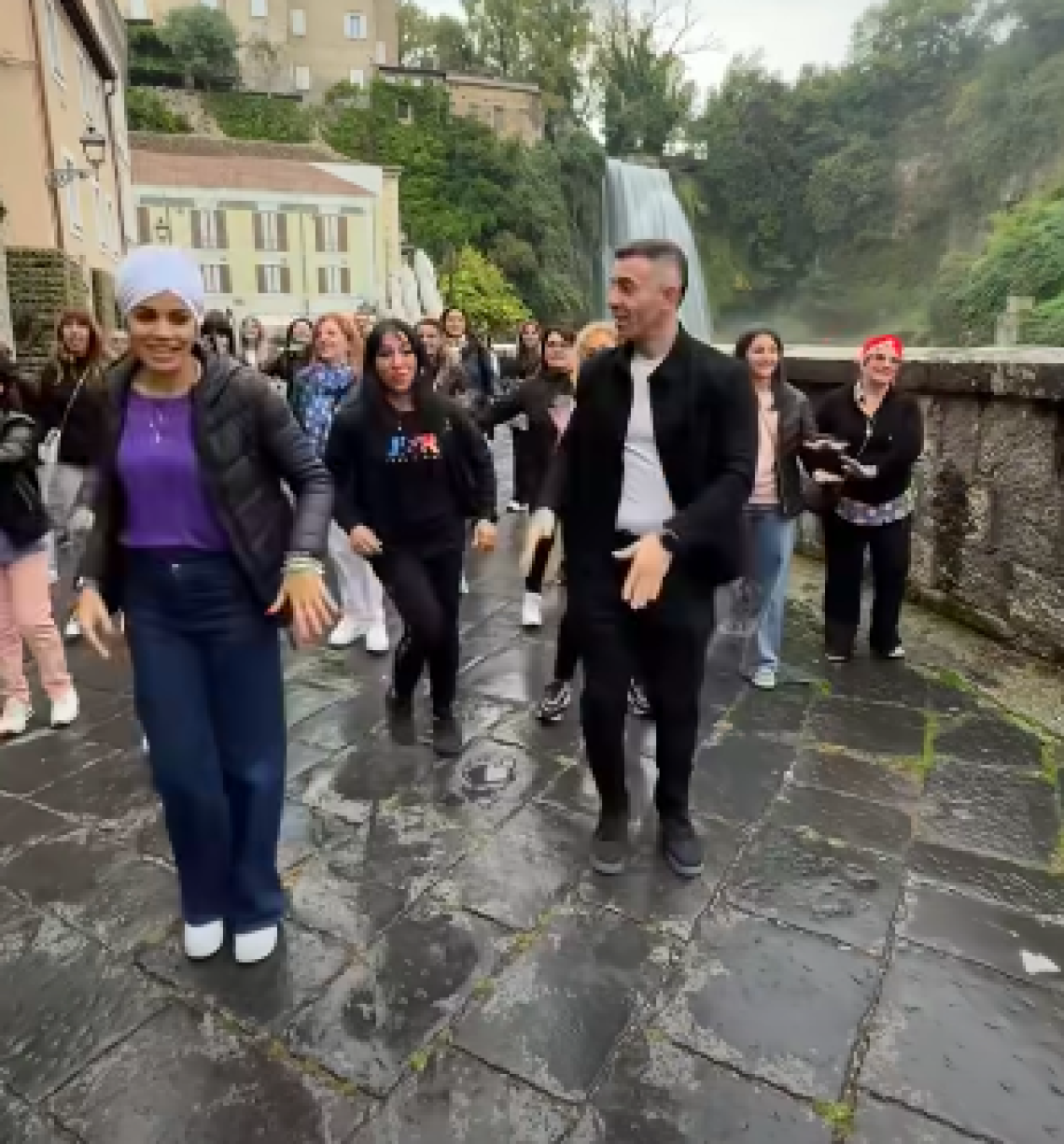 Joey e Rina fanno tappa a Isola del Liri con la loro "social dance"