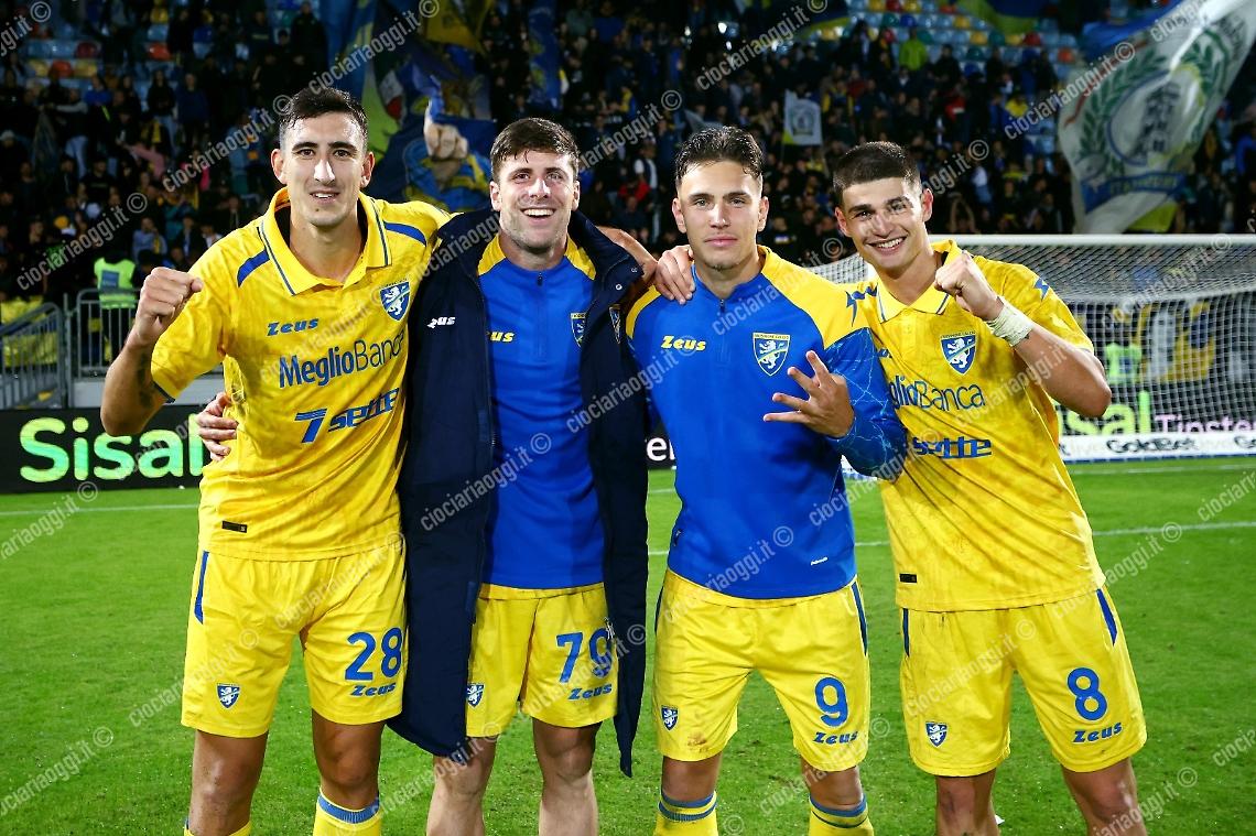 Pagelle Frosinone-Entella: show giallazzurro 