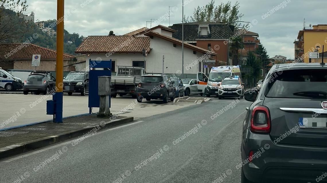 Incidente in via Mària. Scontro tra due auto 