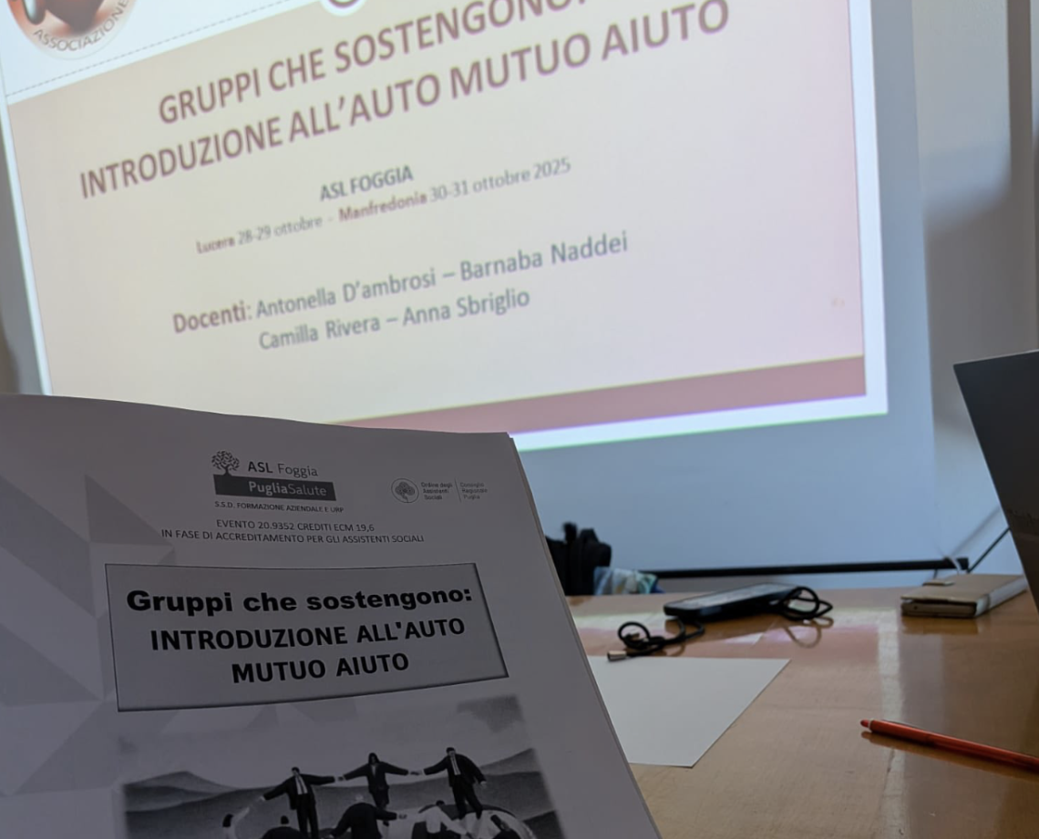Auto-Mutuo-Aiuto, due associazioni frusinati protagoniste a Foggia