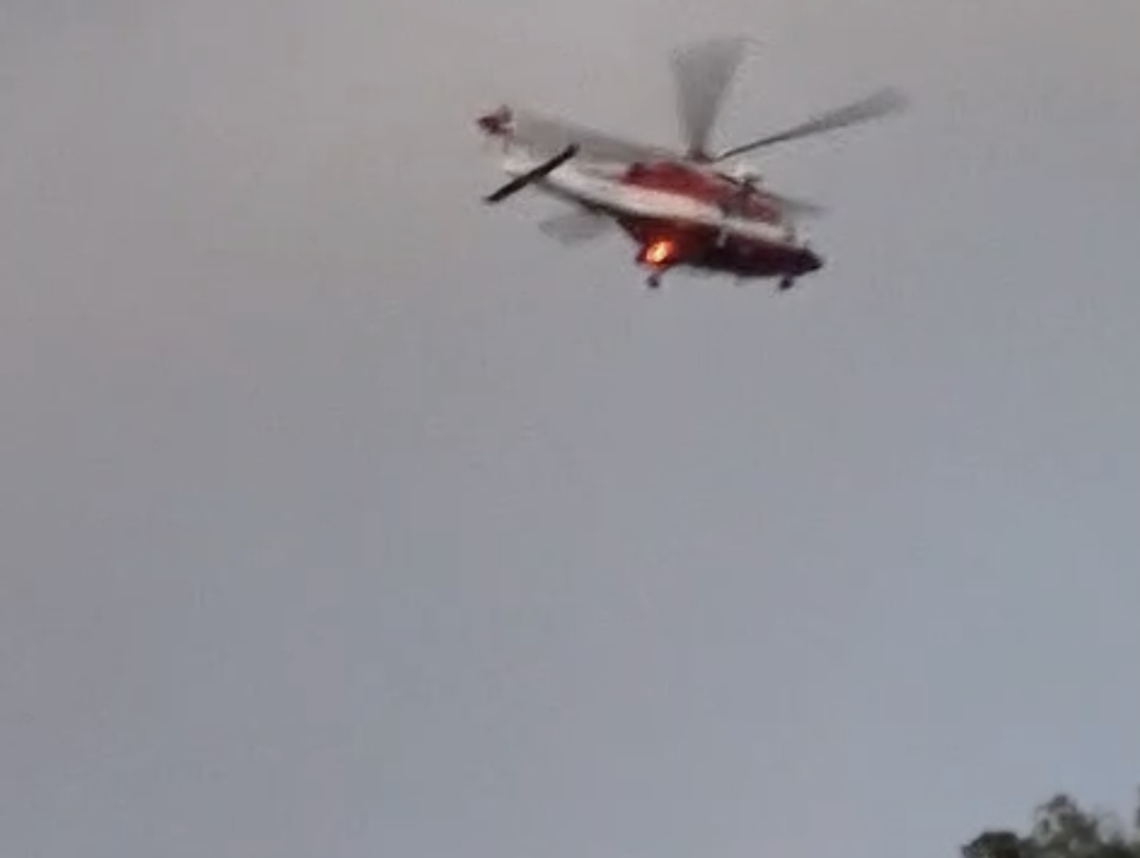 Cane salvato su monte Cairo. Con lui l'amico del padrone, che lo stava cercando