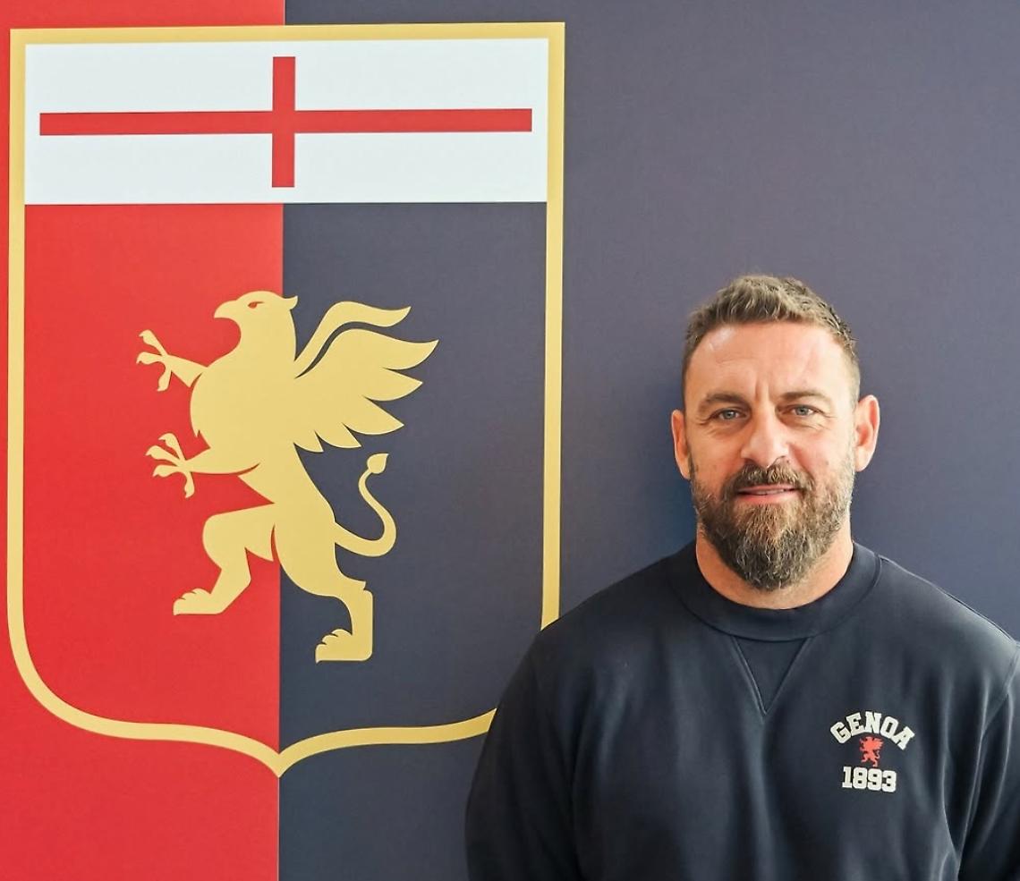 Daniele De Rossi torna  in Serie A: l'ex Roma è il nuovo allenatore del Genoa 