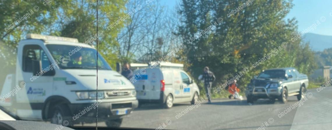 Tamponamento sulla Cassino-Formia: tre le auto coinvolte 