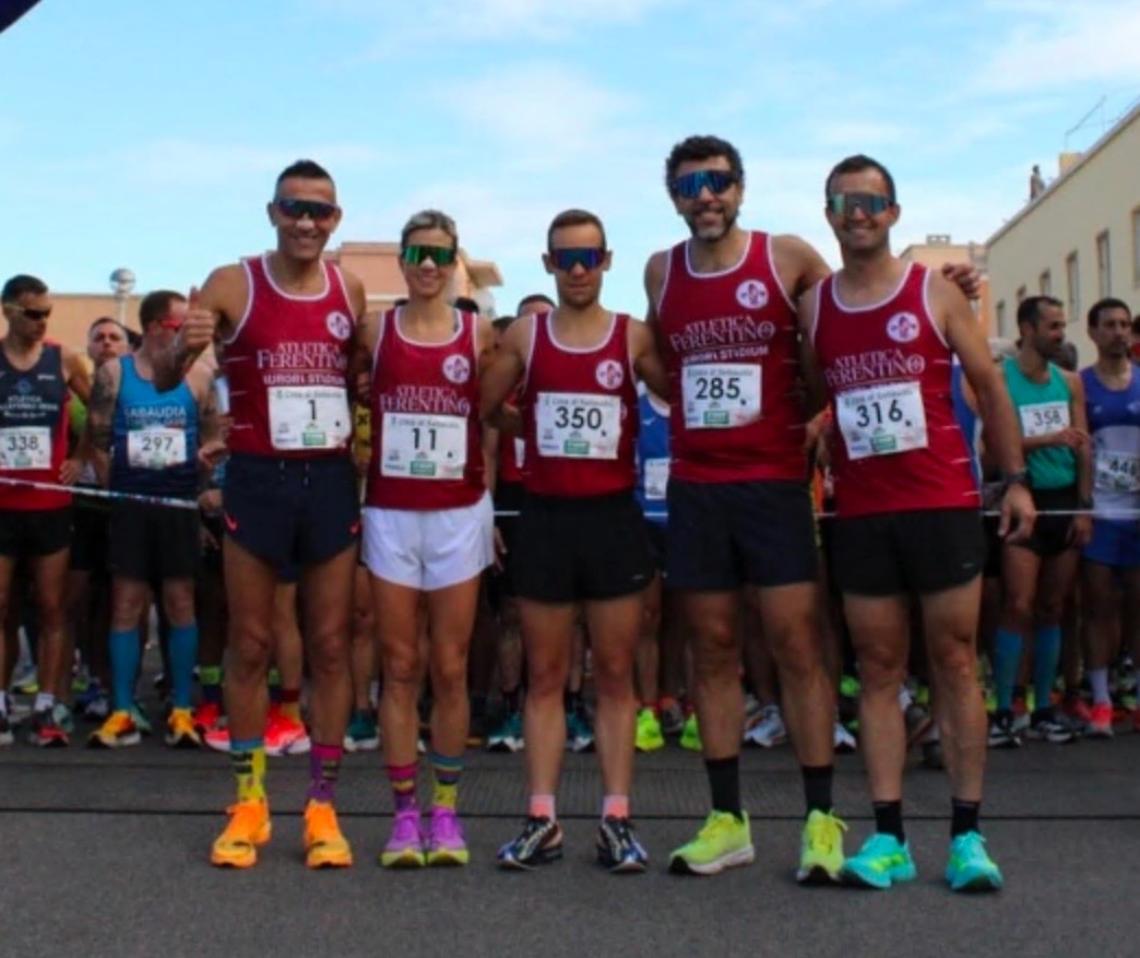 Atletica Ferentino trionfa a Sabaudia