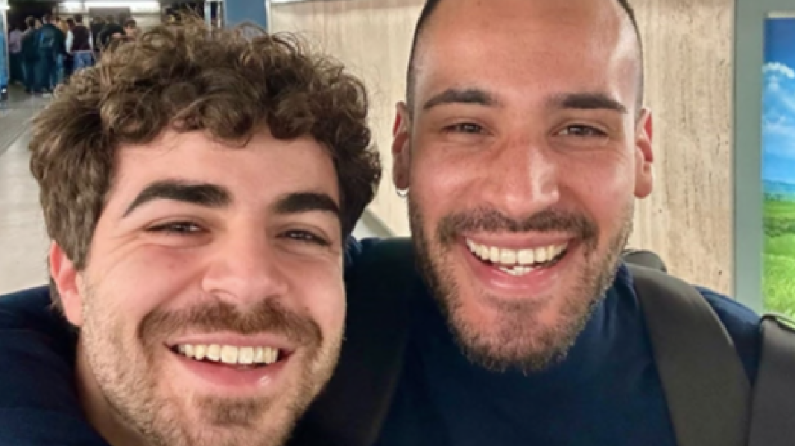 Leonardo Fiorini con Giuseppe Cicchinelli