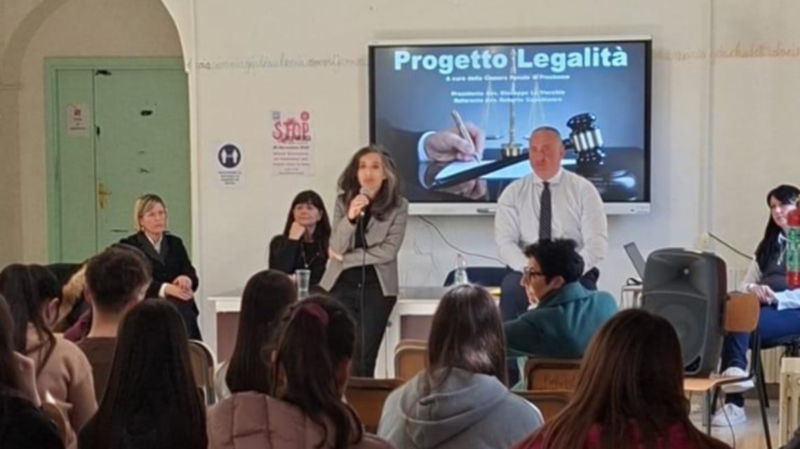 A lezione di legalità con la pm Rossella Ricca