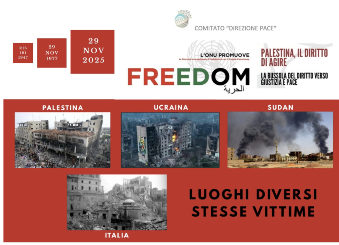 "Luoghi diversi, stesse vittime". Oggi il corteo per la pace