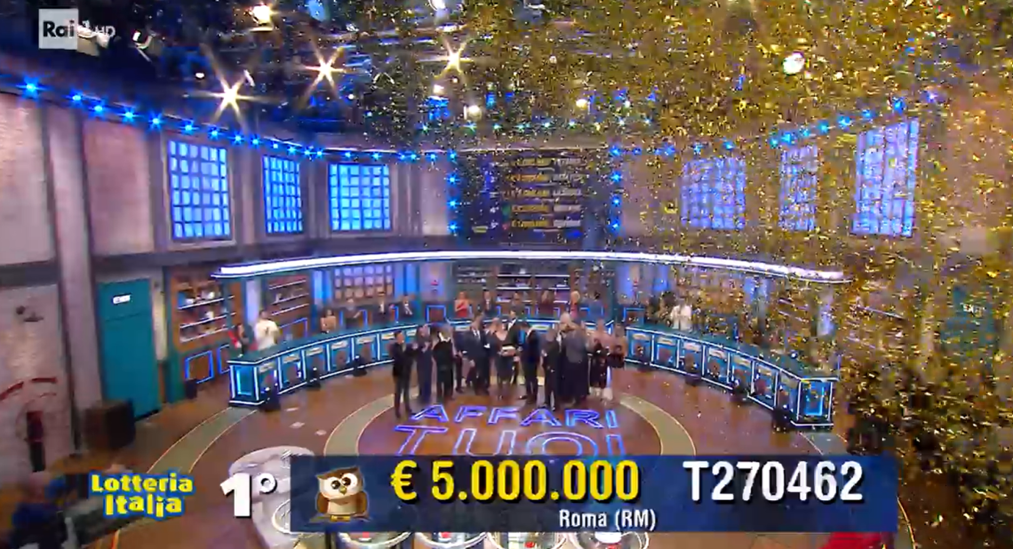 Lotteria Italia: estratti i biglietti vincenti