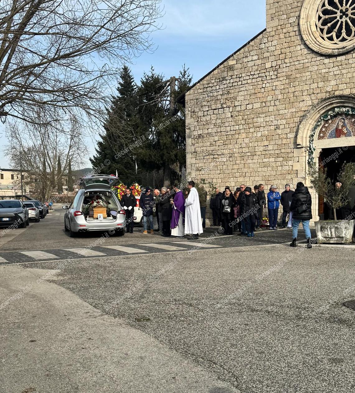 L&rsquo;ultimo saluto Filippo Tiberia, lacrime e cordoglio 