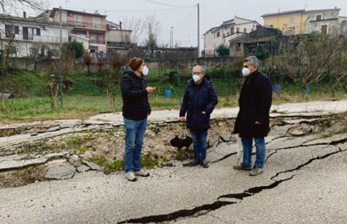 Allarme frane, impegno massimo 