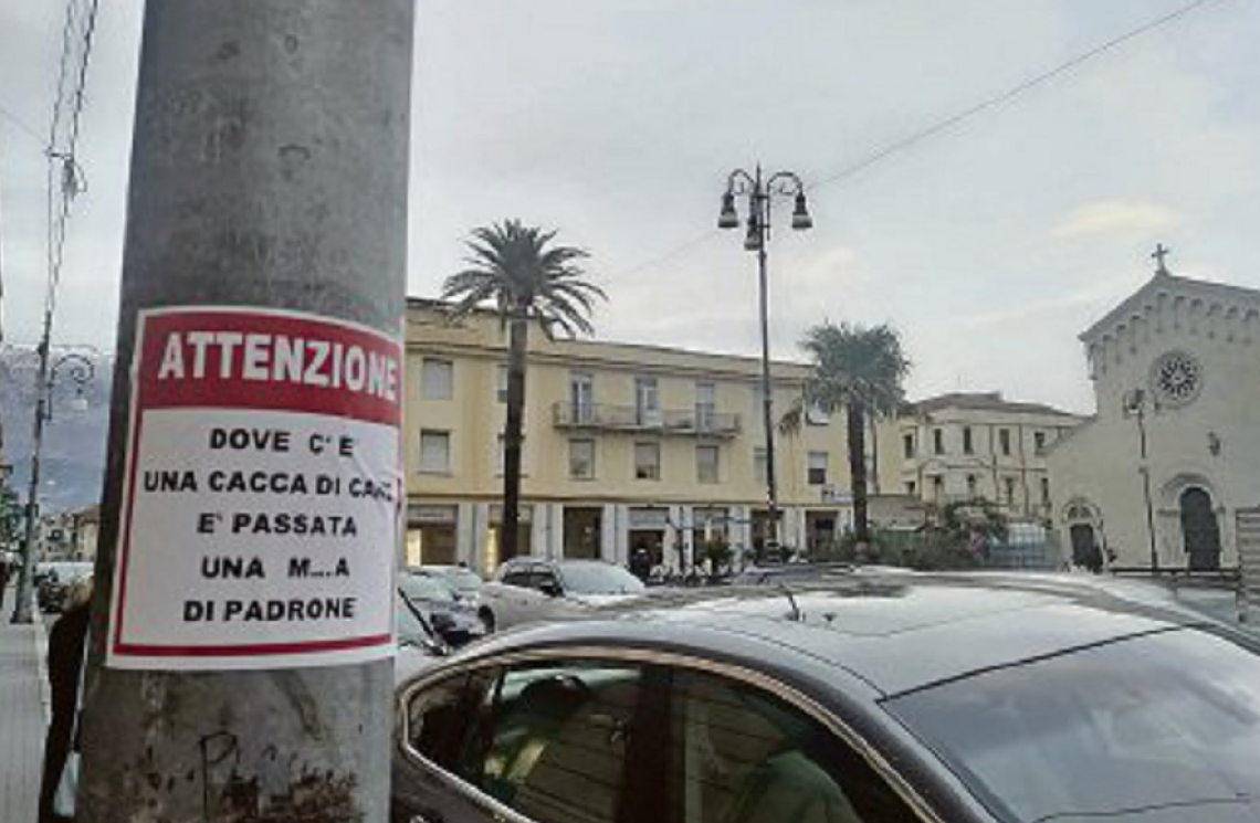 I cani sporcano: padroni nel mirino 