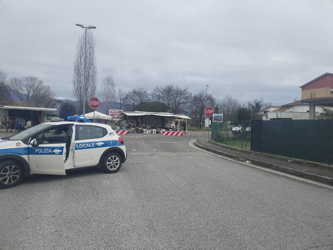 Incidente stradale prima della fiera in zona San Domenico