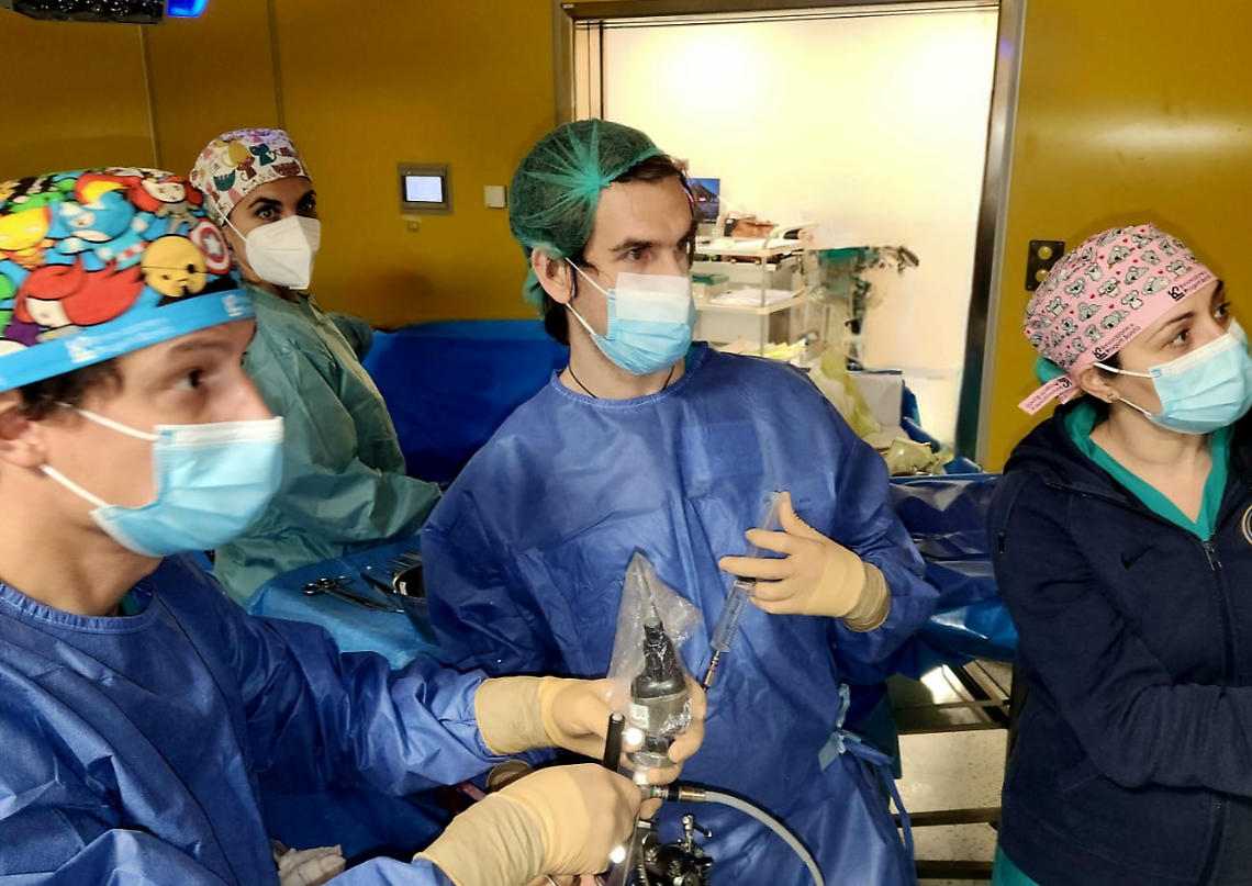 Neurochirurgia d&rsquo;avanguardia allo Spaziani: primo intervento transorbitale multiportale