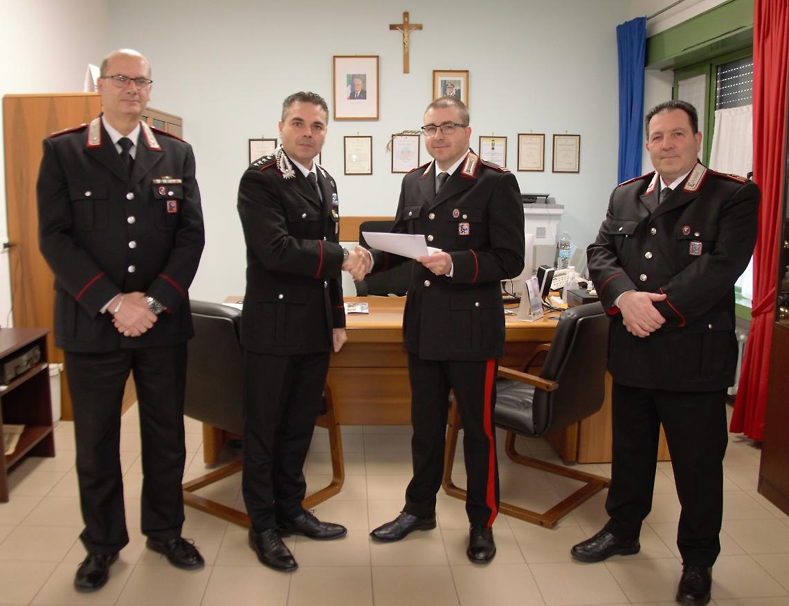 L'Ispettore Claudio Gentili nominato Maresciallo Maggiore