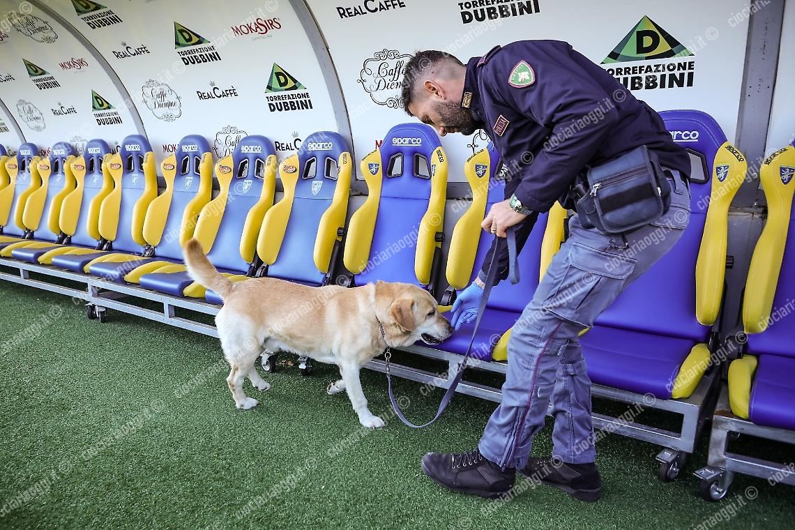 A rischio le gare del Frosinone con Catanzaro e Pescara