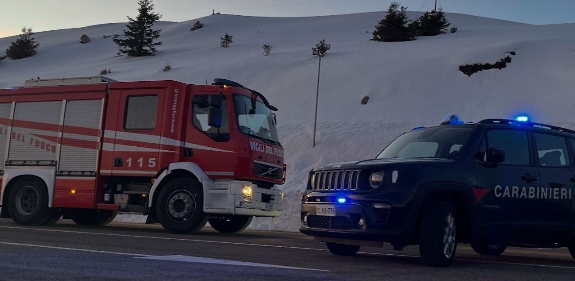 Vigili del fuoco, recuperati con l'elicottero 4 escursionisti 