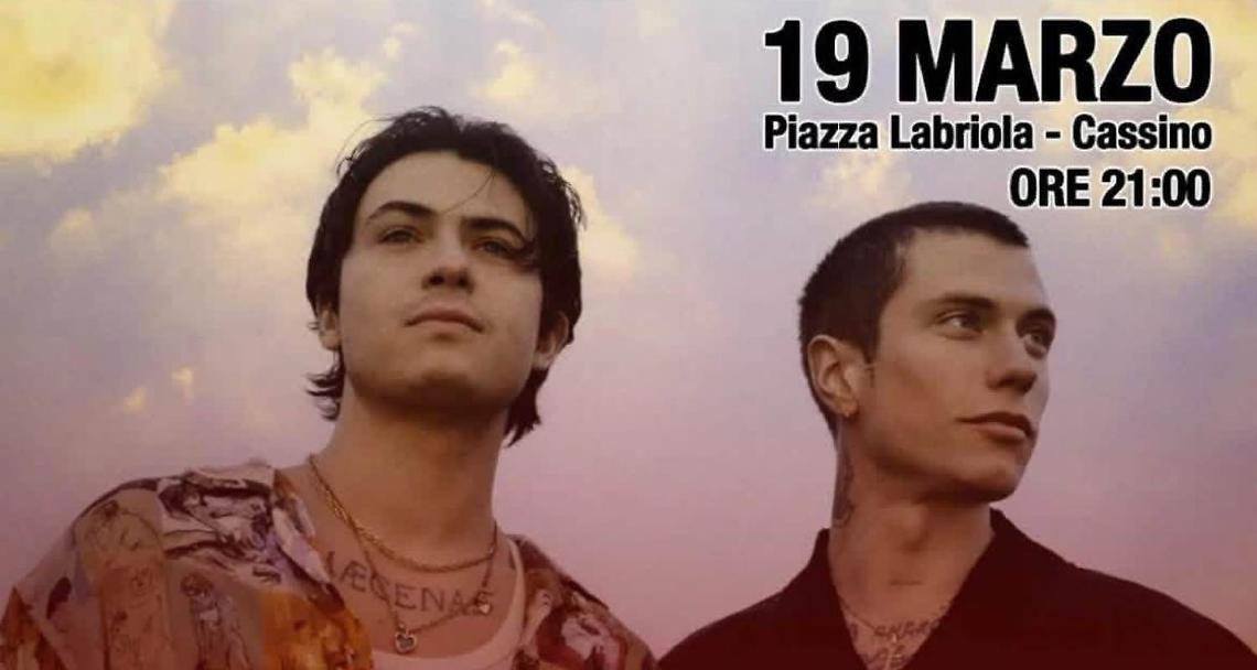 Benji & Fede in concerto: appuntamento al 19 marzo in piazza Labriola 