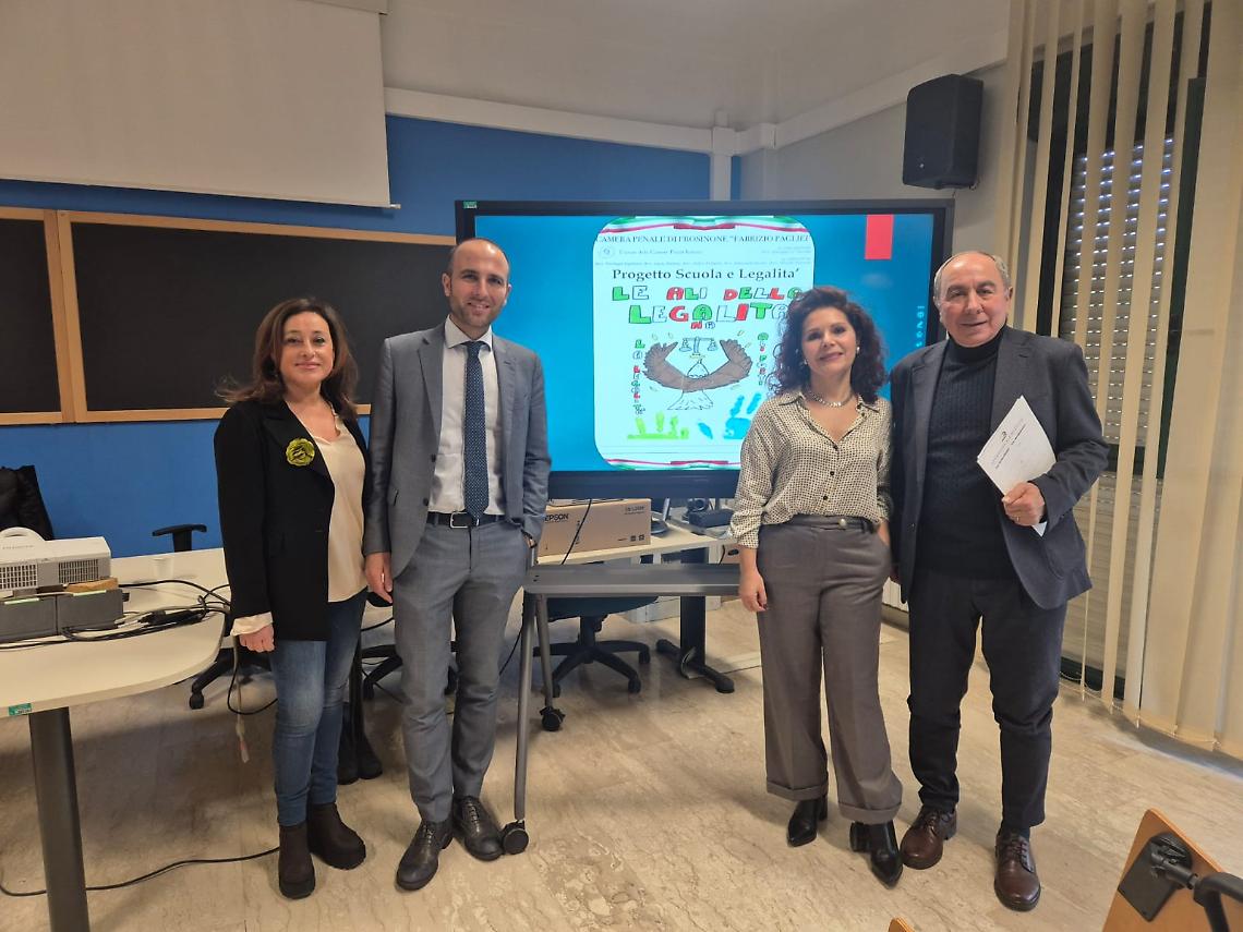 A scuola di legalit&agrave; all'ITIS Don Morosini