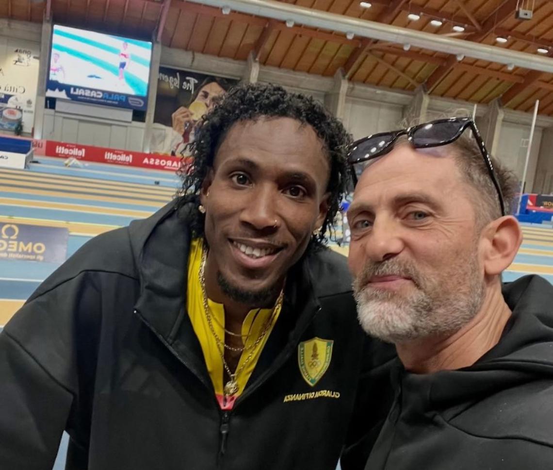 Andy Diaz re del salto triplo. E nel suo oro c'&egrave; molta Ciociaria...