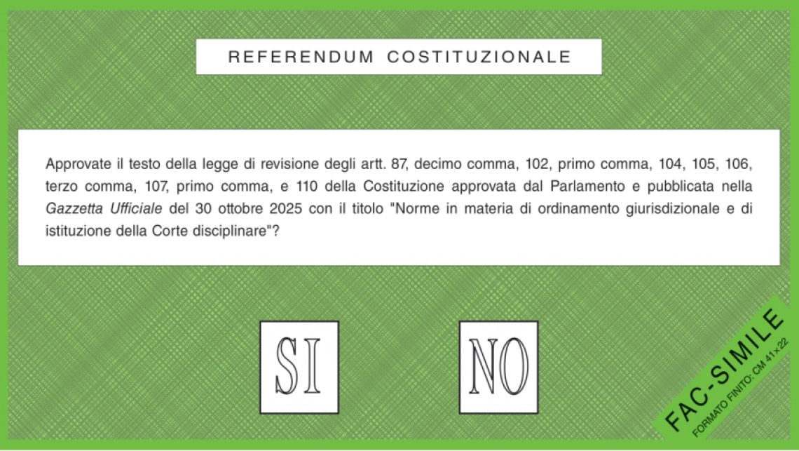 Giustizia, &egrave; l&rsquo;ora della scelta. S&igrave; e no alla prova delle urne