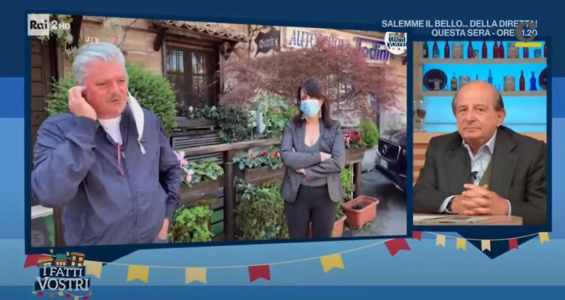 Il grido d'allarme dell'Osteria Panzini su Rai 2: "I fatti vostri" in Ciociaria