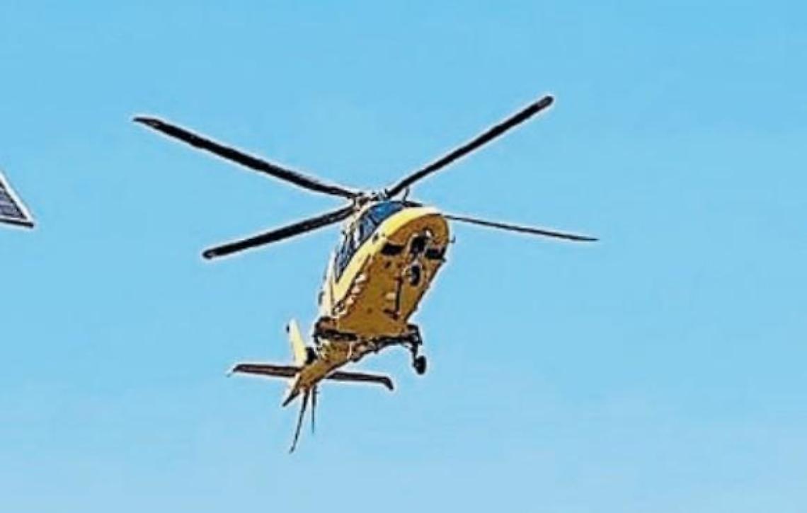 Ustionata al volto e agli arti durante la sanificazione: commessa elitrasportata
