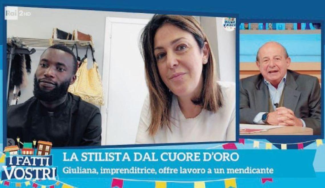 La stilista dal cuore d'oro: toglie dalla strada un giovane e gli d&agrave; un lavoro