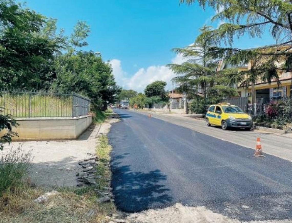 Manutenzione strade, interventi in corso sui tratti principali e periferici