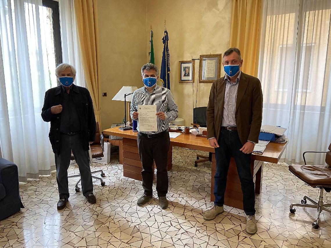 BK Cassino, mascherine con il logo del club e beneficenza