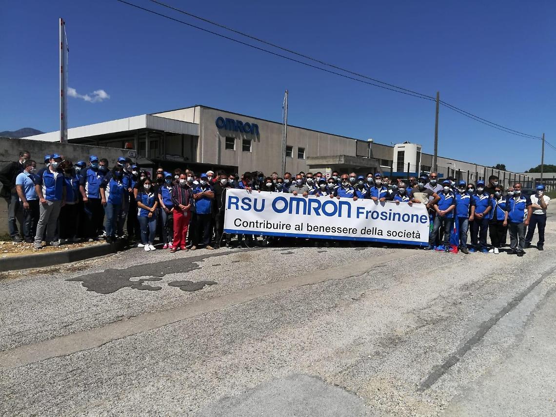 Frosinone, sciopero alla Omron: battaglia per il rinnovo dei contratti interinali