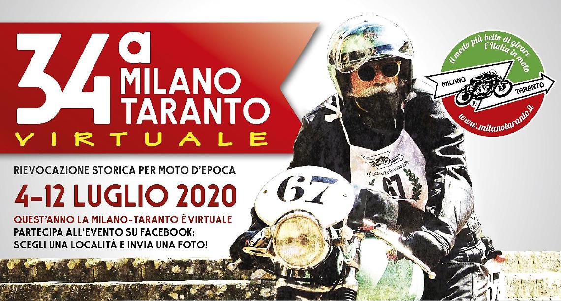 Sarà virtuale la  34esima edizione della Milano-Taranto