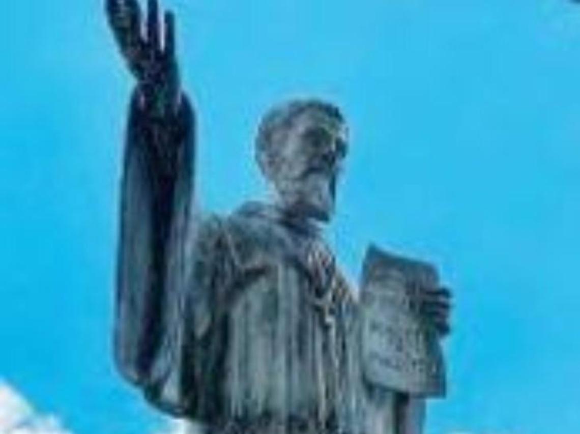 San Benedetto: abbandonata la statua simbolo del Cammino