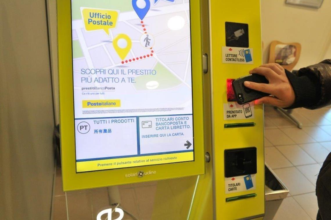 Scontrino elettronico Poste