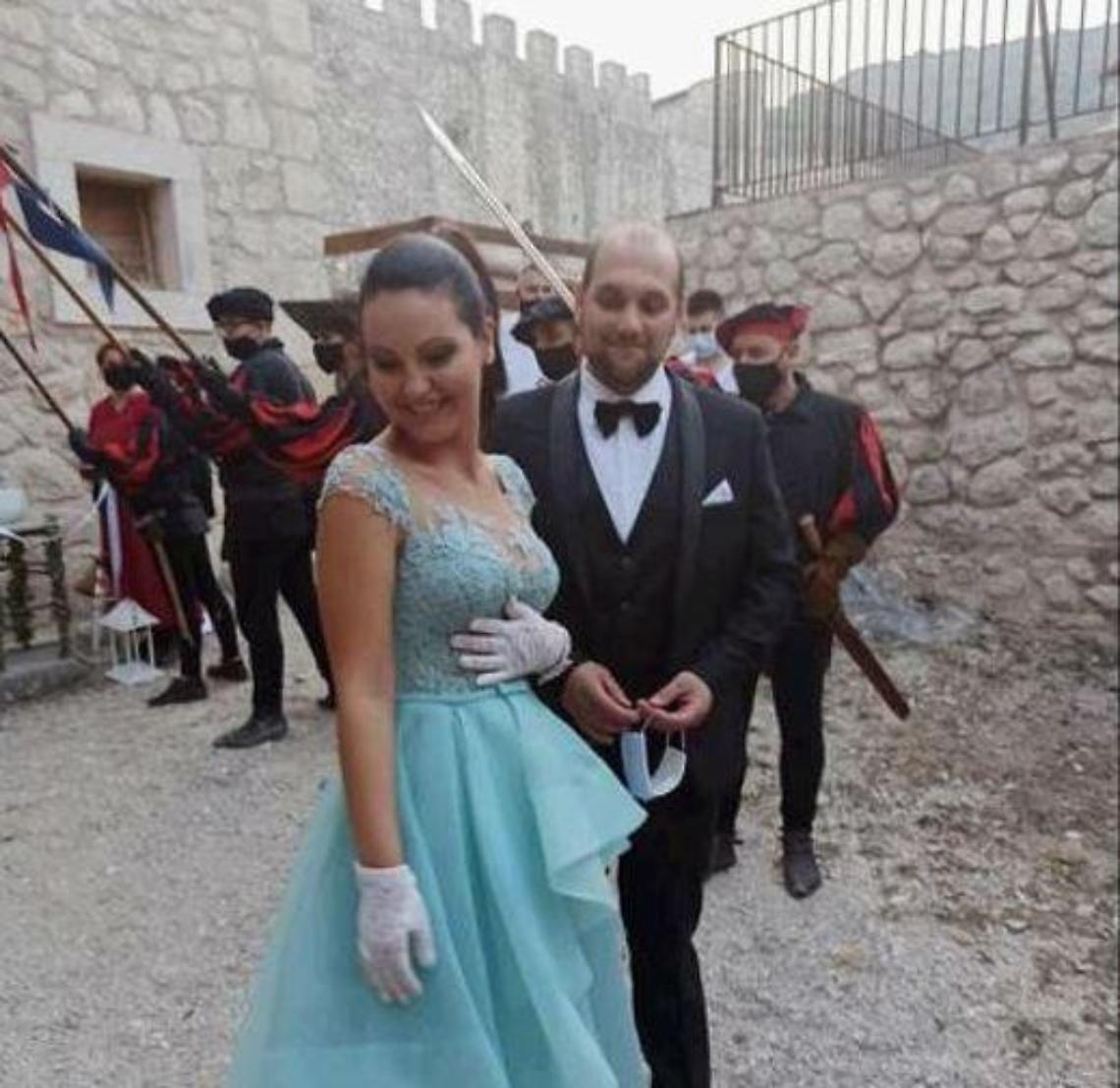 Cassino, celebrato sabato il primo matrimonio alla Rocca Janula
