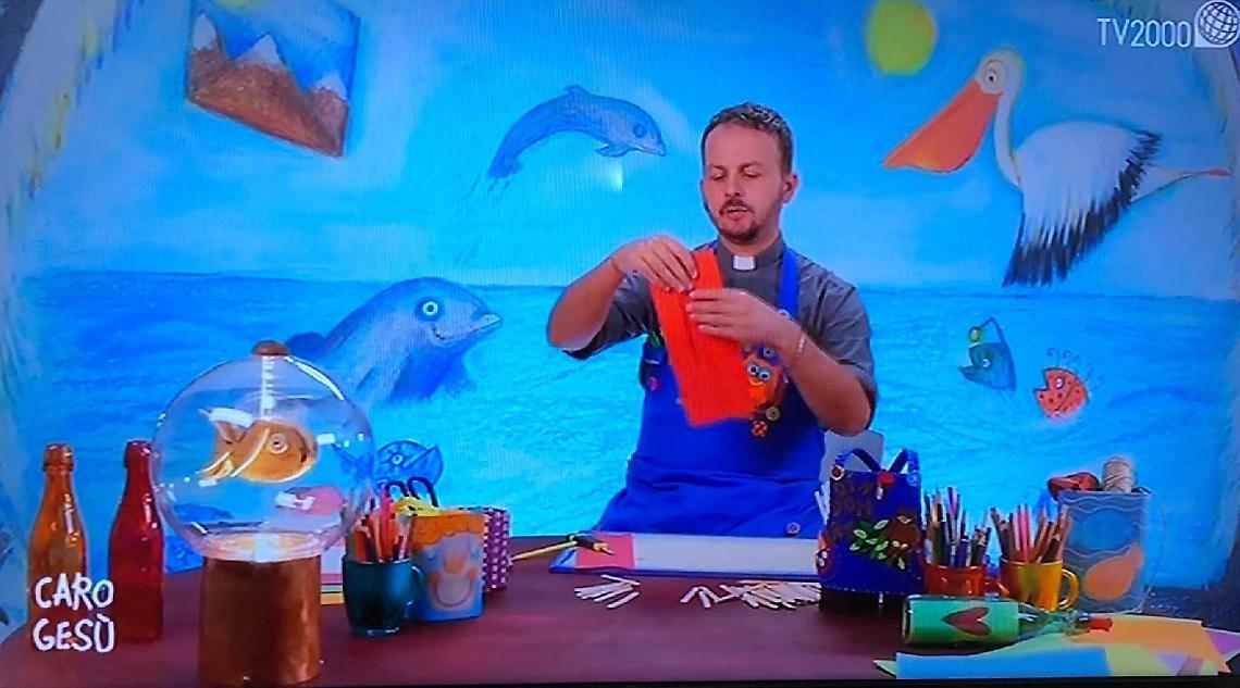 La creatività di don Dino ogni sabato in onda su Tv2000