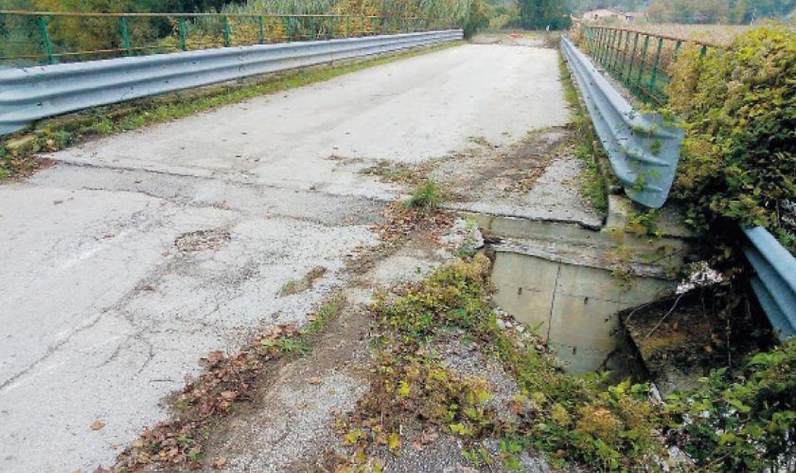 Valcomino, tre ponti sono fuori uso: collegamenti in tilt