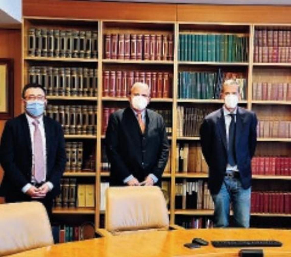 Strategie di sviluppo: vertice tra Acampora, Buschini e De Angelis