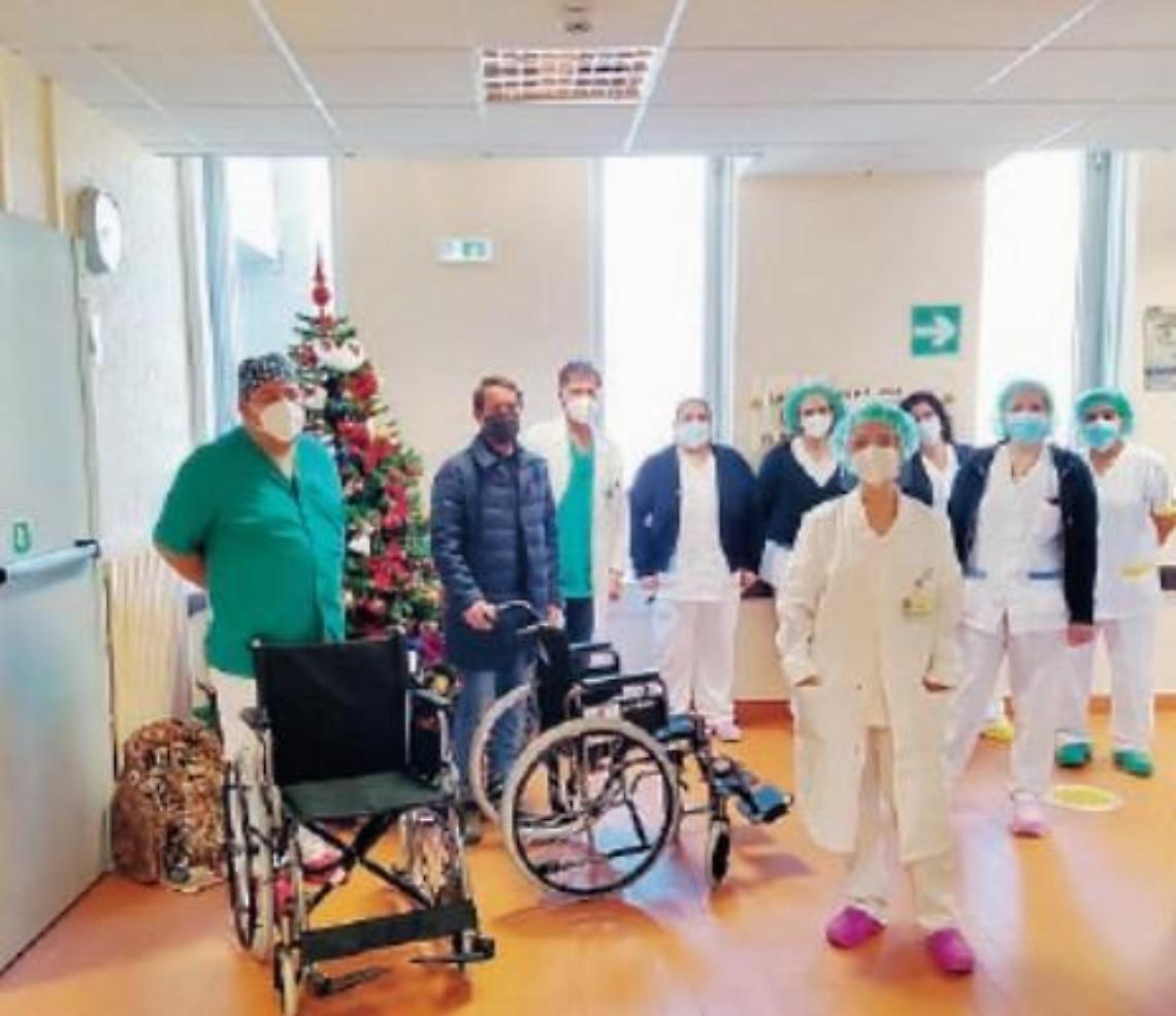 Un regalo di Natale speciale: il dono di Di Mambro a Oncologia