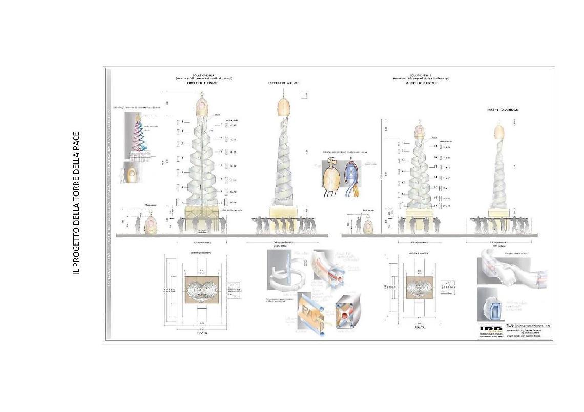 Frosinone, la Torre della Pace dopo la pandemia. Simbolo di rinascita