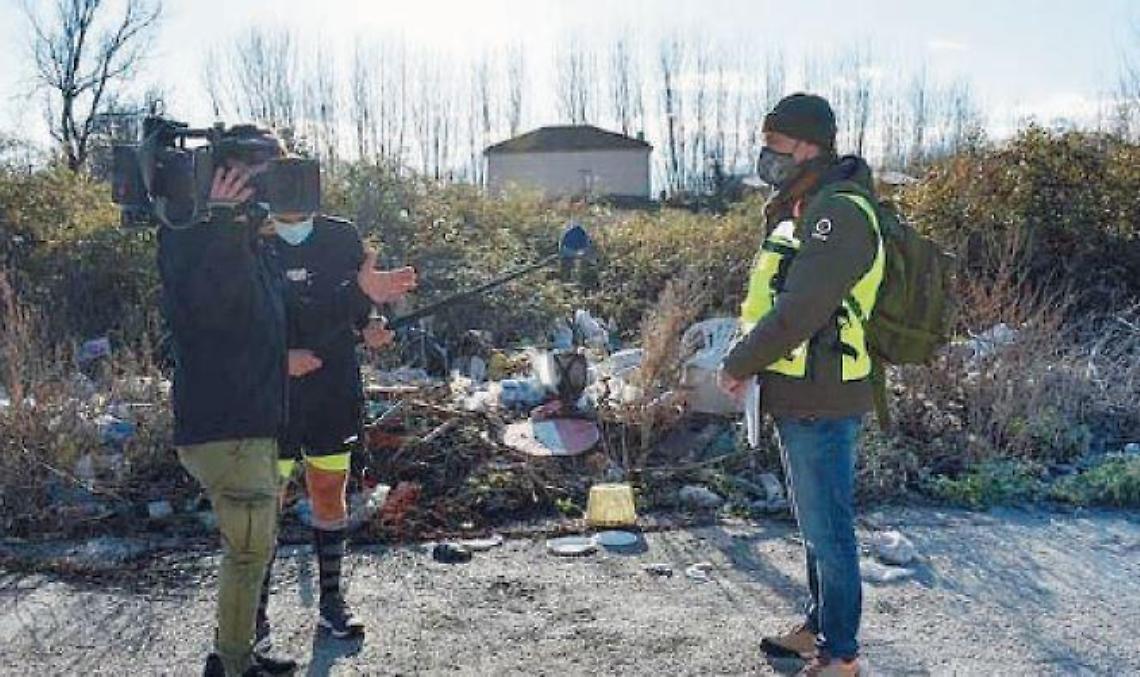 Cassino, ambiente sotto attacco. Roghi tossici, la Rai riaccende le telecamere
