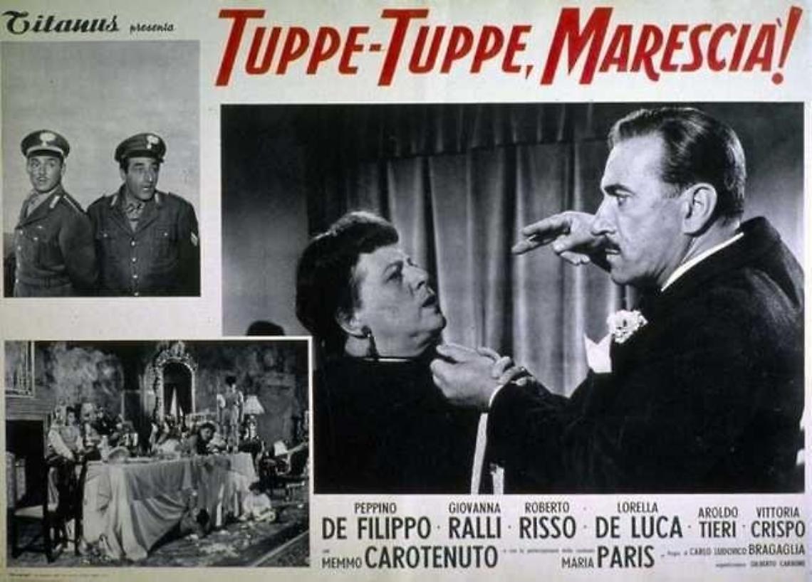 Tuppe-tuppe, marescià: l'Italietta del dopoguerra nel film del ciociaro Bragaglia