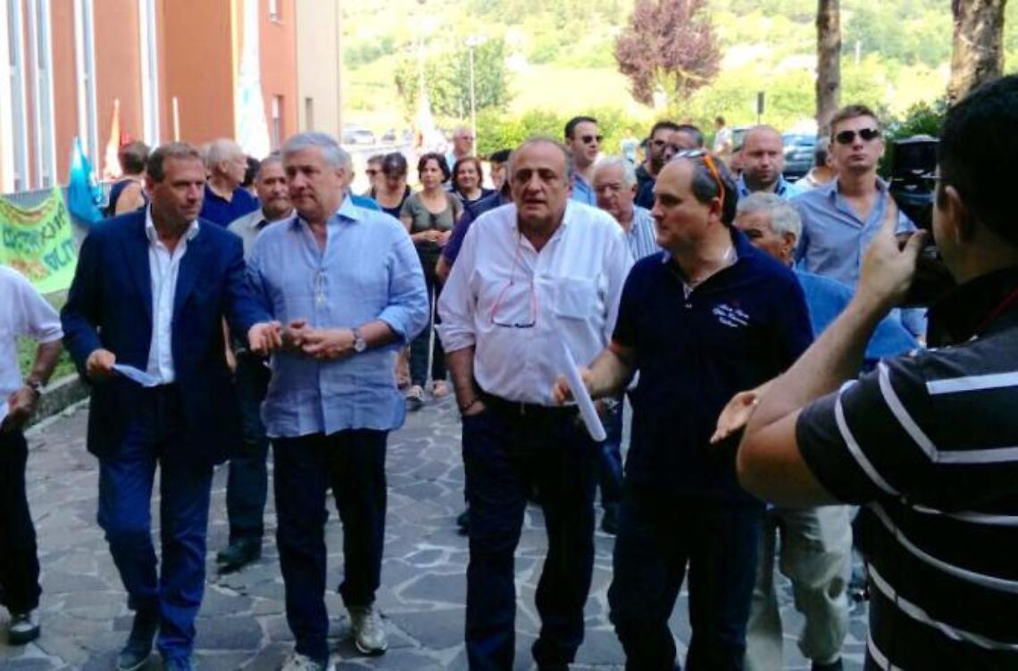 Dopo la visita degli azzurri all'ospedale <br>è disgelo tra Iannarilli e Abbruzzese