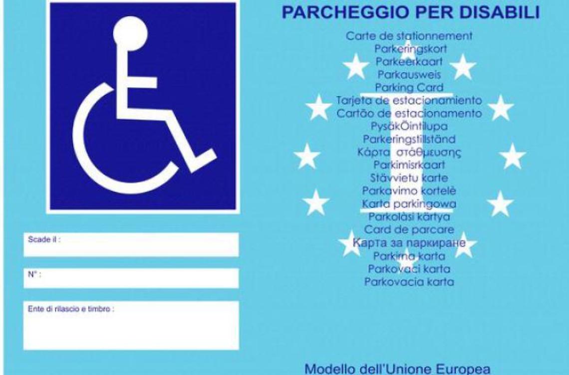 Contrassegno per disabili: le novità