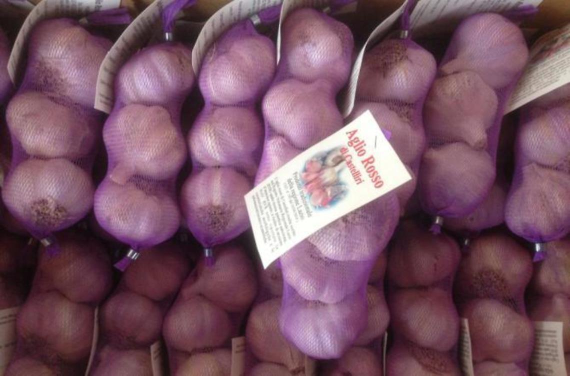 Aglio rosso di Castelliri <br>protagonista all'Expo