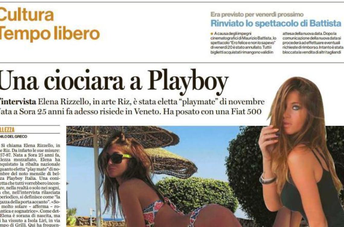 La bellezza dirompente della ciociara Riz<br>conquista tutti: è caccia alla bomba sexy