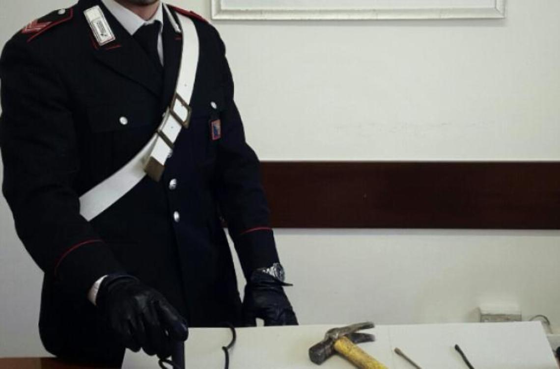 Nell'auto dei fratelli arrestati <br>il kit del perfetto scassinatore